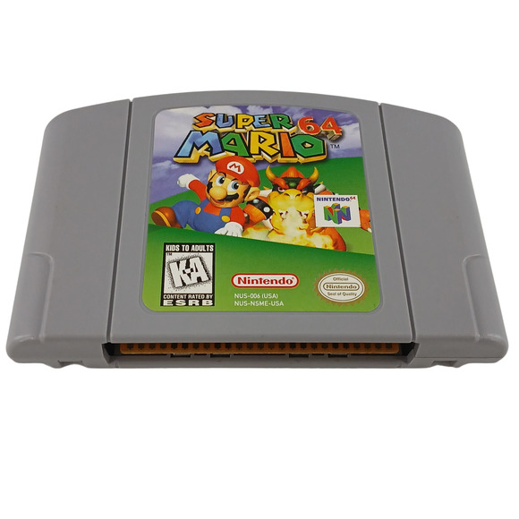 N64 Super Mario 64 Authentic Nintendo 64 - Tested Cartridges Only - Picture 1 of 9